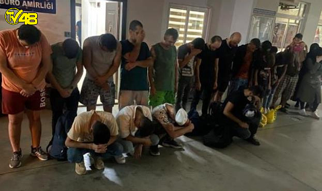 Avrupa diye geldiler Marmaris&#039;te indiler !