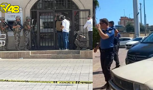 Bankaya girdi müdürü rehin aldı! Özel harekat polisleri olay yerinde 