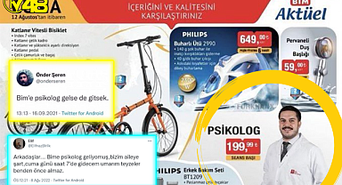 BİM'in Afişi Sosyal Medyada Gündem Oldu