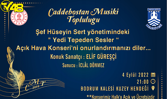 Bodrum Kalesi&#039;nde &#039;&#039;Yedi Tepeden Sesler&#039;&#039; Rüzgarı Esecek...