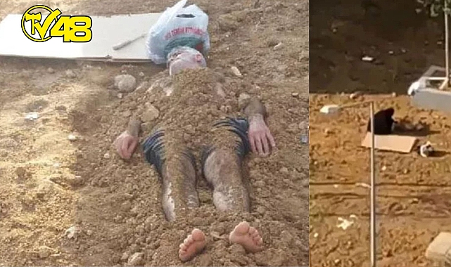 ELEKTRİĞİ GİTSİN DİYE EŞİNİ TOPRAĞA GÖMDÜ!