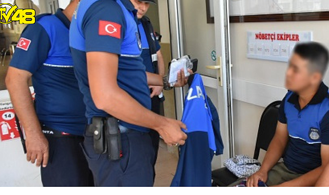 Esnaf görüp ihbar etti! Zabıta kıyafetiyle yakalandı