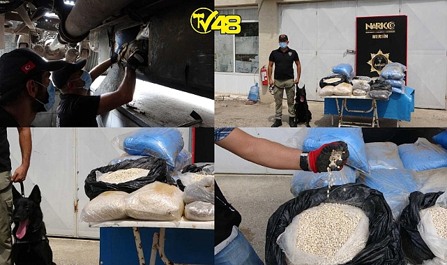 &#039;Gökbey&#039; operasyonunda 2 milyon adet captagon ele geçirildi!