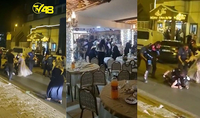 HALAY BAŞI KAVGASI! 2 POLİS YARALI 5 GÖZALTI...