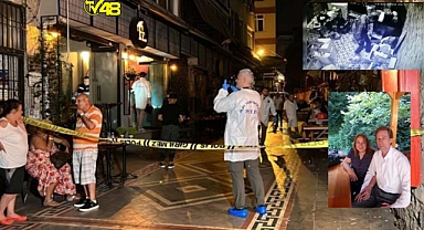 Kadıköy'de kafedeki cinayeti herkes seyretti!