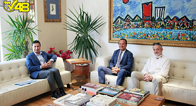 KANDİLLİ RASATHANESİ MÜDÜRÜNDEN BAŞKAN ARAS’A ZİYARET