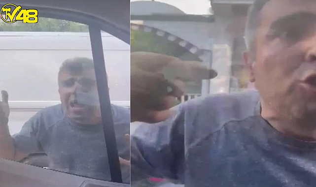 Kapısına dayanıp camları yumrukladı, küfürler etti.