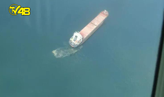 Körfezi kirleten gemiye 4 milyon 968 bin lira ceza