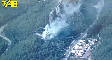 Marmaris Taşhan Mevkisinde Yangın !