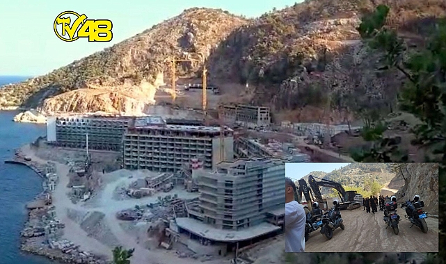 MARMARİS&#039;TEKİ YASAKLI İNŞAATA İNCELEME!