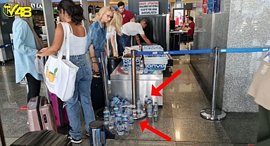 Milas-Bodrum Havalimanına Yakışmayan Görüntüler