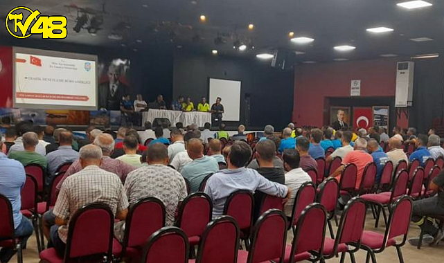 Milas İlçe Emniyet Müdürlüğü Trafik kurallarına ilişkin toplantı düzenledi