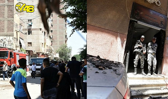 MISIR&#039;DA YANGIN FACİASI! EN AZ 41 ÖLÜ...