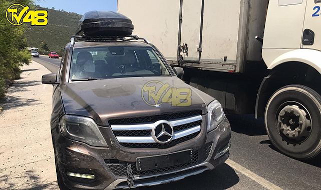 Muğla Bodrum Yolunda Trafik Kazası