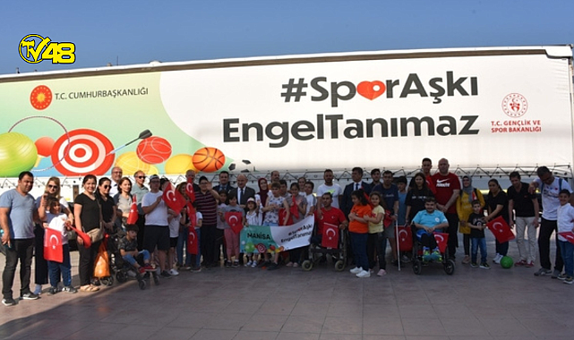 Muğla&#039;da engelli öğrencilere spor malzemeleri dağıtıldı