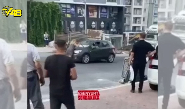 Önce yolun ortasında durup araçların önünü kesti sonra polis aracına saldırdı