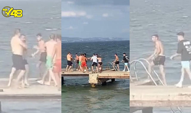 Plajda bikinili kadının fotoğrafının gizlice çekildiği iddiası üzerine bir kişi tekme tokat dövüldü.