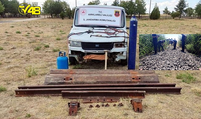 RAYLARI ÇALDILAR ! 5 KİŞİ TUTUTKLANDI...