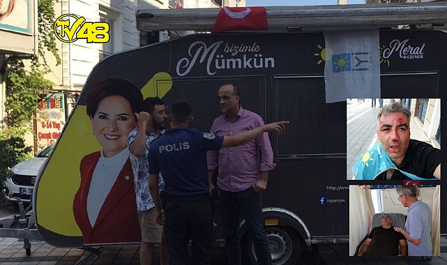 SON DAKİKA:İYİ PARTİ KARAVANINA SALDIRI! 2 YARALI