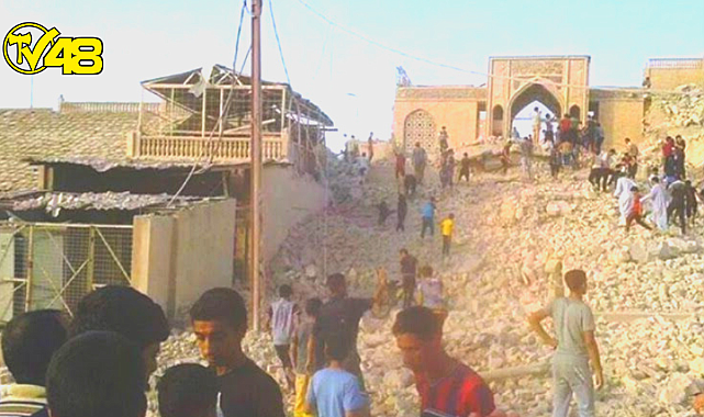 Türbe Çöktü: 6 Kişi Mahsur Kaldı.