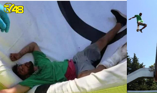 Üst geçitten atlayan kişi polise verdiği sözü tutmadığı için özür diledi