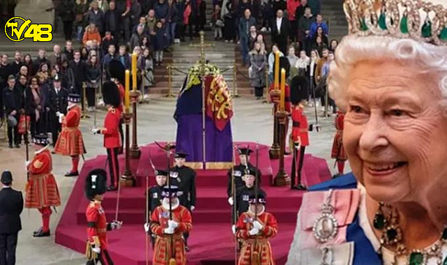 2. Elizabeth son yolculuğuna uğurlanıyor!