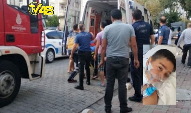 DENGESİNİ KAYBETTİ DEMİR KORKULUK BOĞAZINA SAPLANDI!