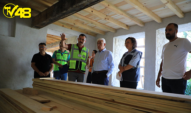 Ağa Bahçesi Konağı’nda Çalışmalar Yüzde 80 Tamamlandı