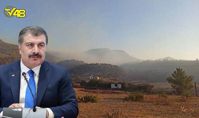 Bakan Koca: Mersin&#039;de 25 kişi yangından etkilendi, 1&#039;inin durumu ağır