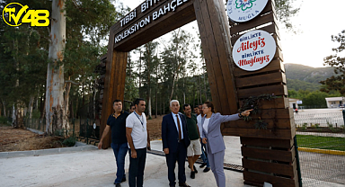 Başkan Gürün Tıbbi Bitkiler Koleksiyon Bahçesi’ni İnceledi