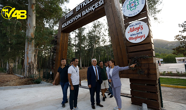 Başkan Gürün Tıbbi Bitkiler Koleksiyon Bahçesi’ni İnceledi