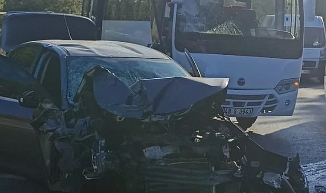 Bodrum&#039;da Zincirleme Kaza: 1&#039;i Ağır 3 Kişi Yaralı