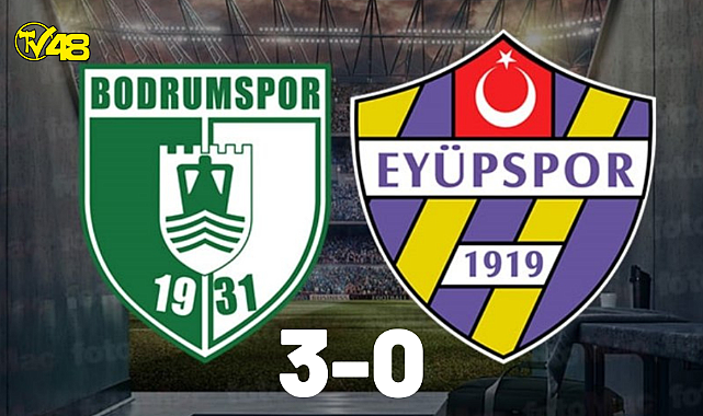 Bodrumspor Sahasında Farklı Galibiyet Sevinci...