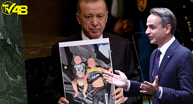 Cumhurbaşkanı Erdoğan'ın kürsüden gösterdiği, boğularak ölen bebeklerin fotoğrafı Miçotakis'i rahatsız etti: Kendisine yanıtımı cuma günü vereceğim