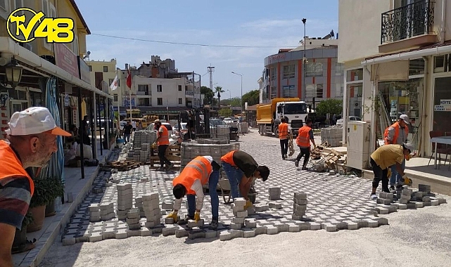 EKİPLER ÇALIŞIYOR, MİLAS DAHA DA GÜZELLEŞİYOR