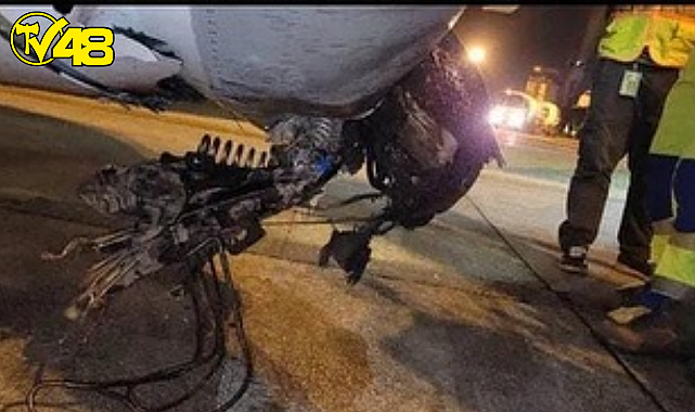 Havalimanında feci kaza !