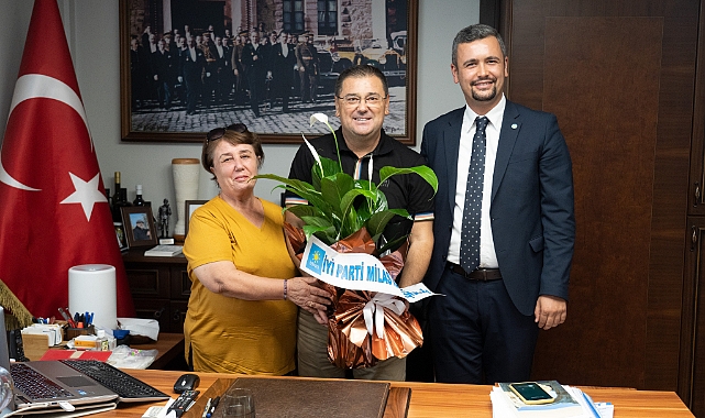İYİ PARTİ’DEN BAŞKAN TOKAT’A ZİYARET