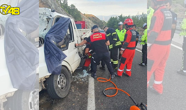 Kamyonet ile Kamyon&#039;un Çarpıştığı Kazada 1 Kişi Hayatını Kaybetti