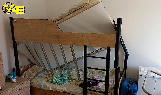 Kız Öğrenci KYK Yurdunda Baza Çöktü