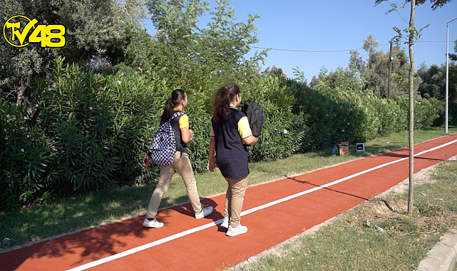 Menteş yürüyüş yolu artık daha konforlu