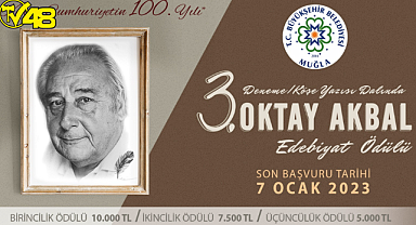Oktay Akbal Edebiyat Ödülü başvuruları başladı