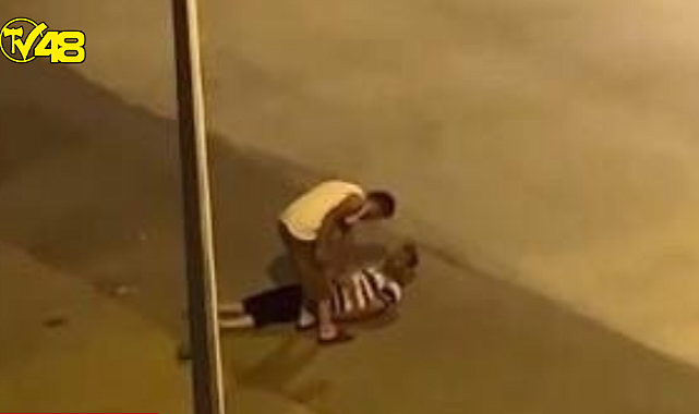 Önce ölmekten kurtardı sonra herkesin içinde dövdü