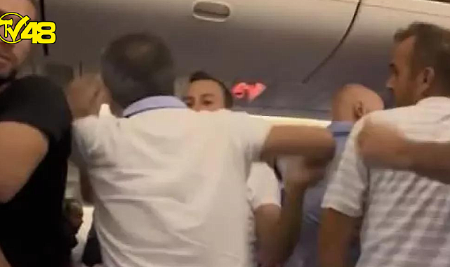 Trabzon Gaziantep maçı sonrası uçakta kavga!