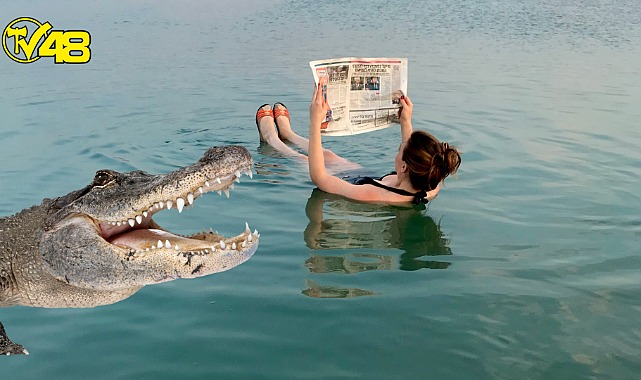 Uyarıları dinlemeyen Meksikalıyı timsah parçaladı!