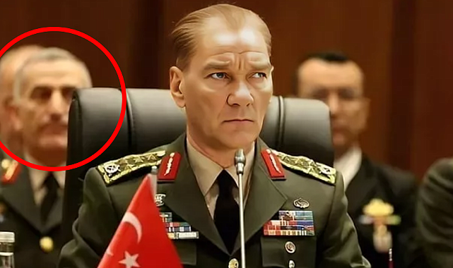 Atatürk&#039;ün yapay zekayla yapılan fotoğrafında FETÖ izi