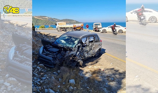Bodrum’da Zincirleme Kaza:1 yaralı