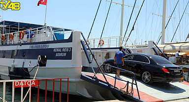Bodrum-Datça Feribot Seferlerine Yoğun İlgi
