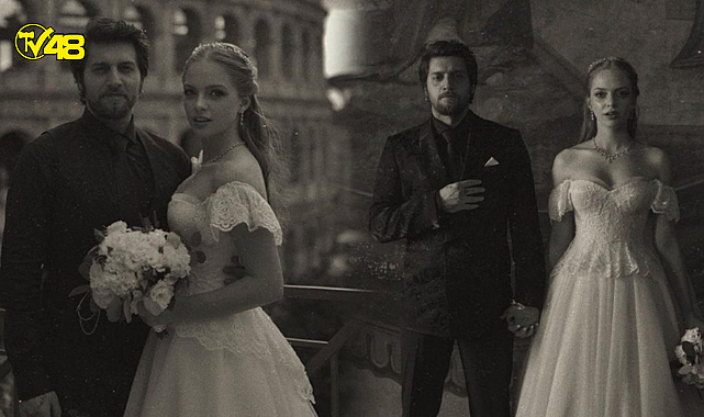 İpek Filiz Yazıcı ile Ufuk Beydemir dünya evine girdi! İşte Roma&#039;daki sürpriz evlilikten ilk kareler...