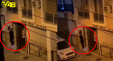 İzmir'de Mide Bulandıran Görüntüler! Kız Öğrenci Yurdunun Önünde Mastürbasyon Yaptı