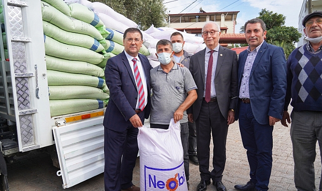 Milas Belediyesi’nden %50 Hibeli Buğday Tohumu Desteklemesi